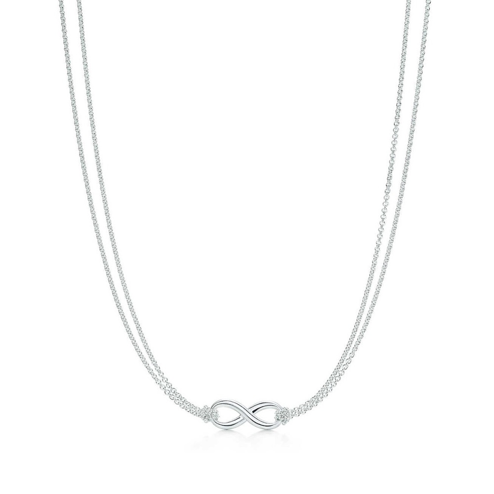 Tiffany Infinity Pendant in Sterling Silver